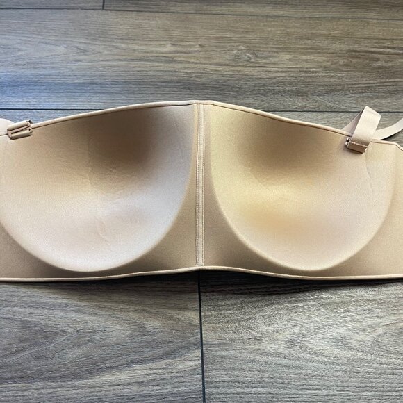 Skims Body Wireless Strapless Bra Women's Plus Size 40DD Clay Color Multiway NEW - Picture 5 of 11